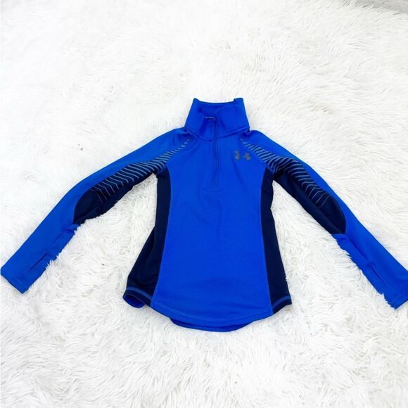 Under Armour Fitted Cold Gear 1/4 Zipper Top - Picture 1 of 4
